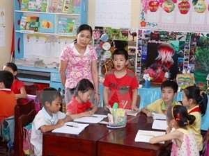 Numerous activities are also planned for the action month such as presenting gifts and scholarships for children. (Photo: VNA)
